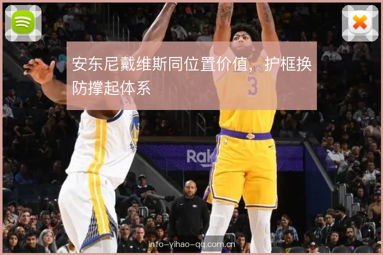 安东尼戴维斯同位置价值，护框换防撑起体系