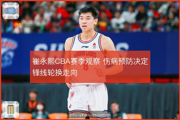 崔永熙CBA赛季观察 伤病预防决定锋线轮换走向